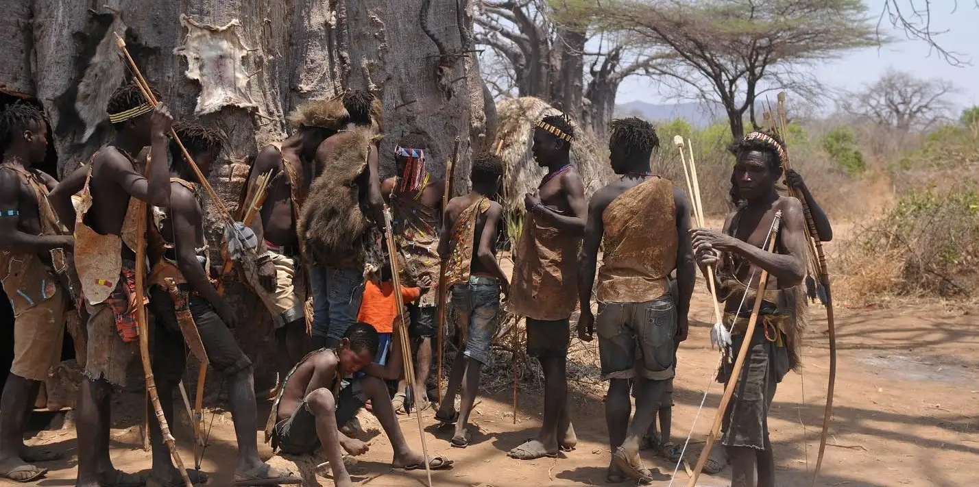 Cultural experience with a local Tanzanian community