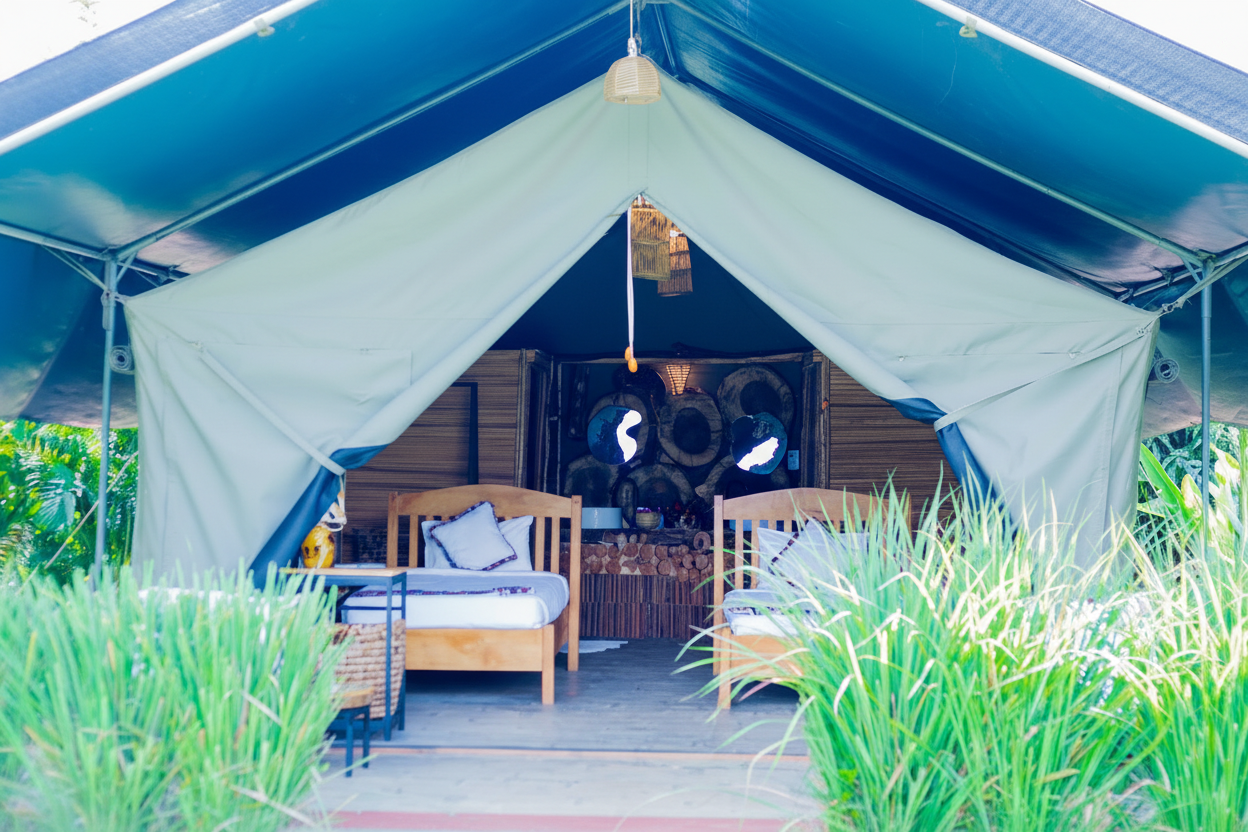 Farm and mountain views at Kibo View Farm Lodge